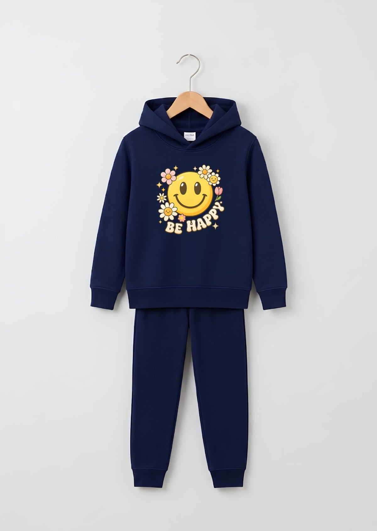 Be Happy Printed Tracksuit