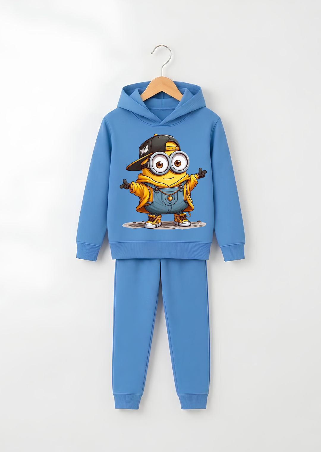 Streetwear Minion Graphic Tracksuit