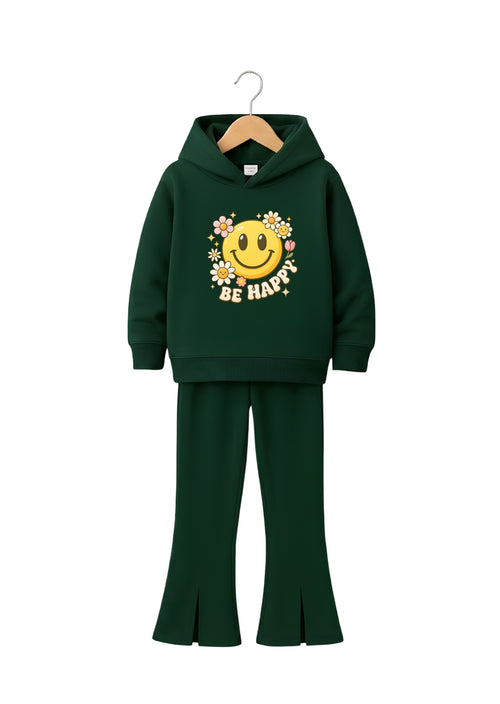 Be Happy Printed Tracksuit