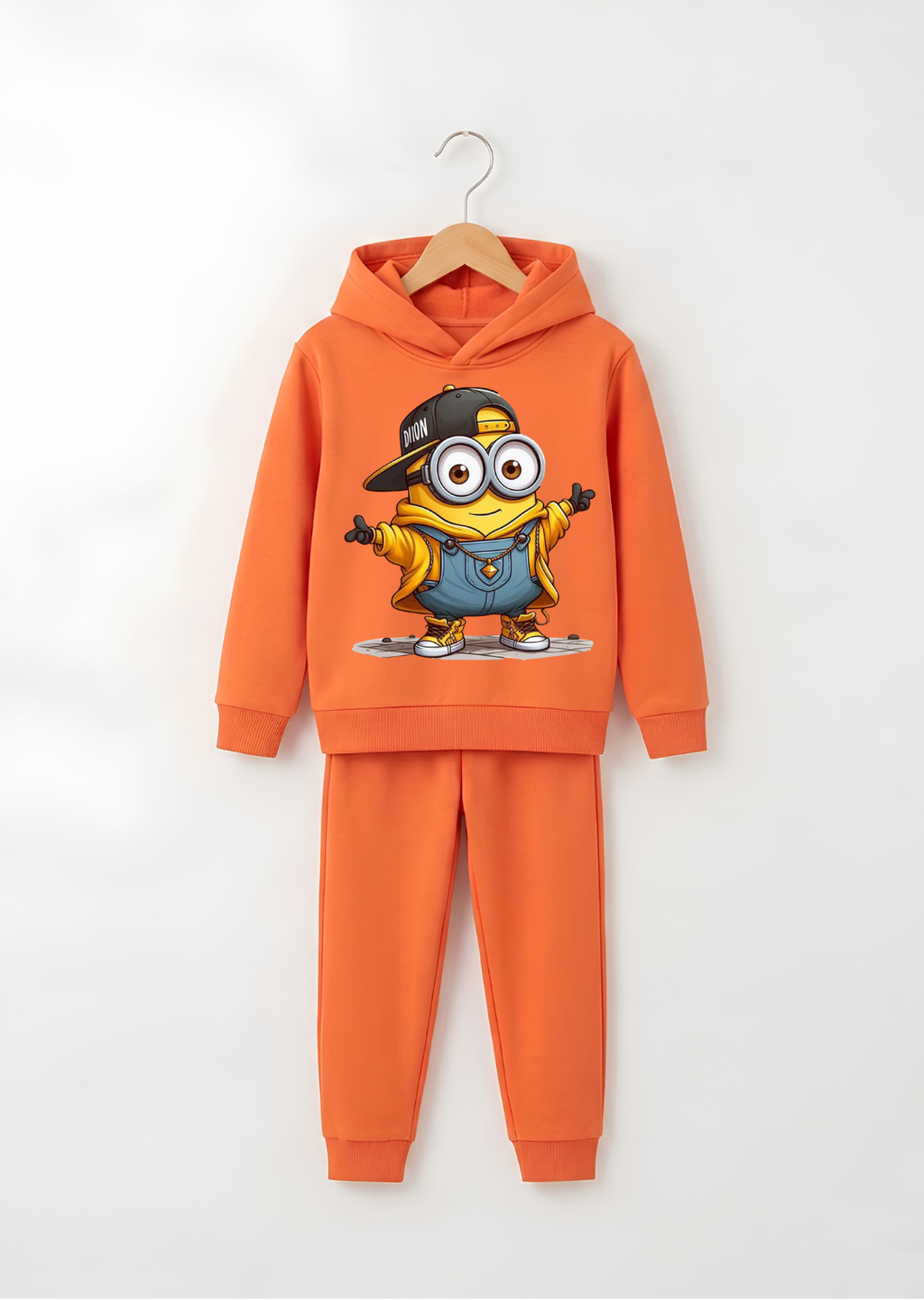 Streetwear Minion Graphic Tracksuit