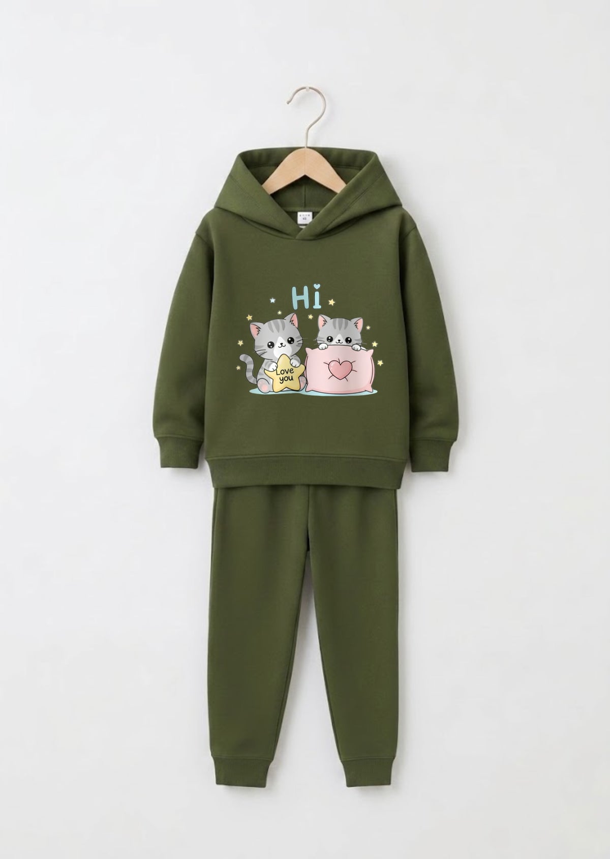 Cute Kittens Graphic Tracksuit