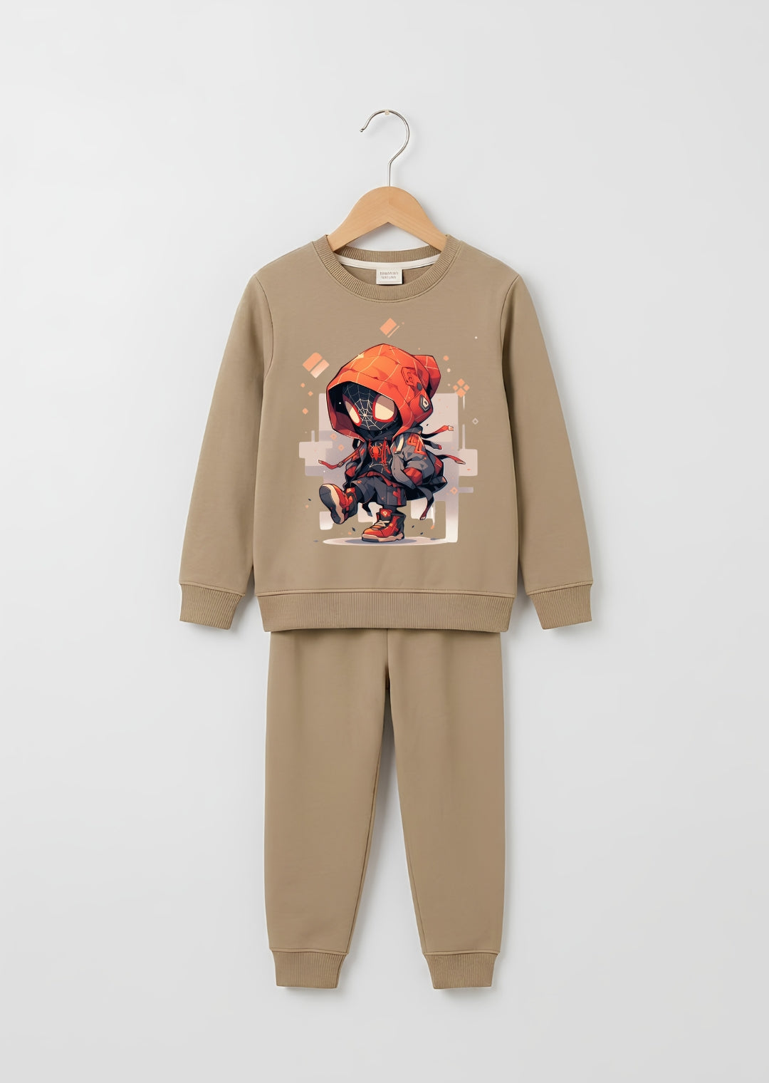 Chibi Spider-Hero Graphic Tracksuit