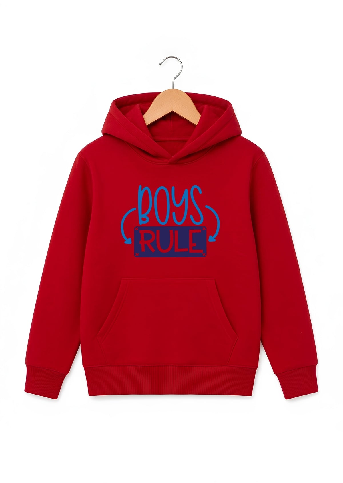 Boys Rule Graphic Hoodie