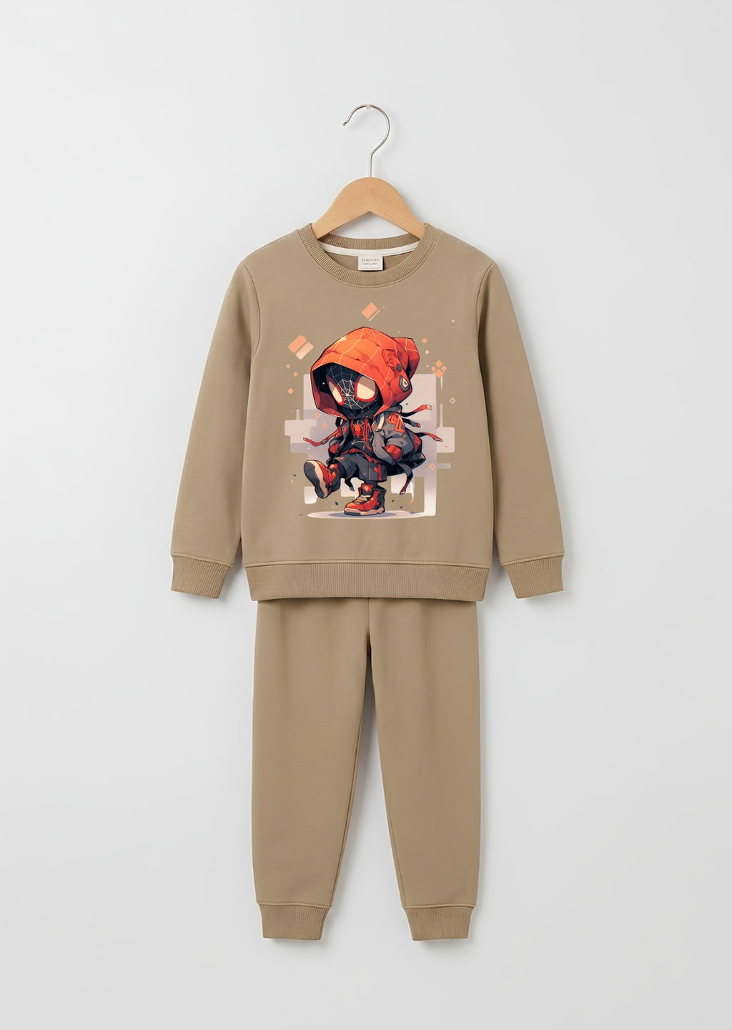 Chibi Superhero Graphic Tracksuit