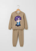 Purple Hair Anime Tracksuit