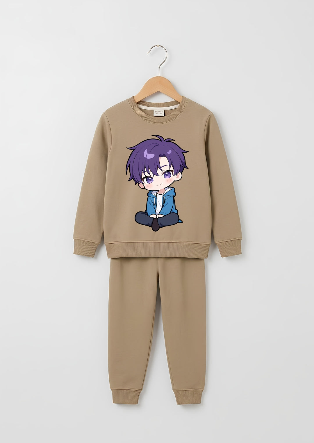 Purple Hair Anime Tracksuit